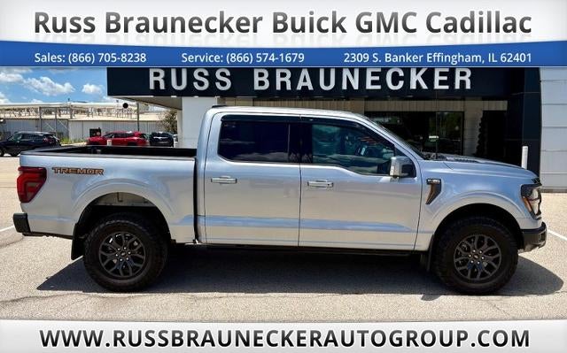 2025 Ford F-150 Tremor in Silver — front three-quarter view