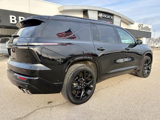 2024 Chevrolet Traverse — rear three-quarter view